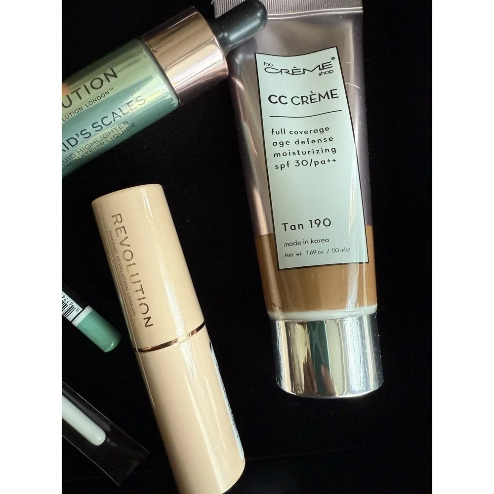 Make Up Bundle. All New. All Sealed.‎ Revolution. CC Cream. Lips. Concealer 3930
